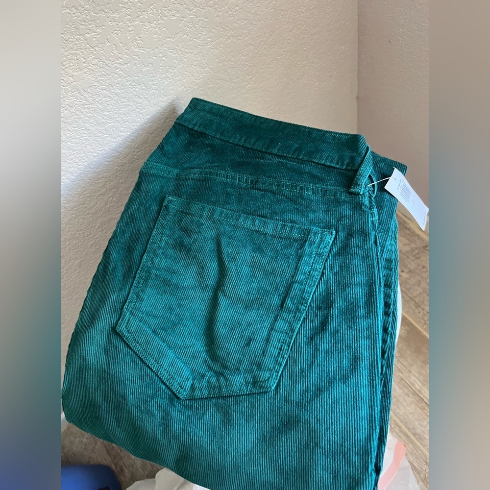 Old Navy Teal Skinny Pants Tall Size 14 New